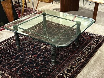 Glass Top Coffee Table