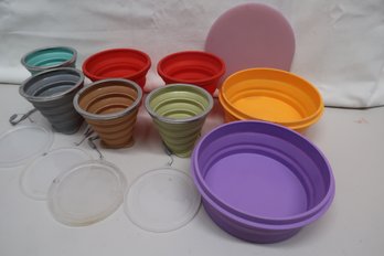 ME.FAM Collapsible Silicone Dish Set