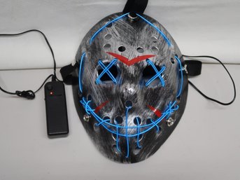 Jason/Halloween Light Up Mask