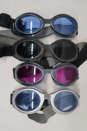 Set Of 4 Goggles