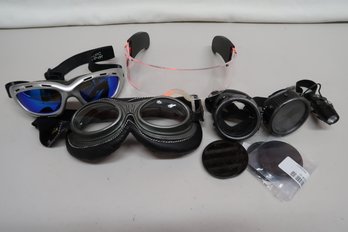 Mixed Lot Of 4 Goggles