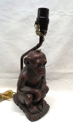 Sitting Chimpanzee Table Lamp 15'