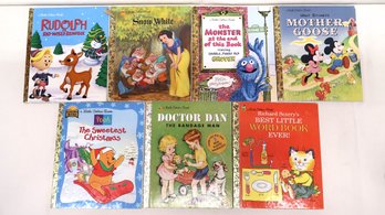 Little Golden Books 2000's Including Disney, Sesame Street, Richard Scarry
