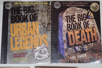 The Big Book Of Urban Legends & The Big Book Of Death Factoid Books