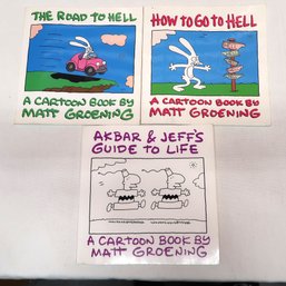 Matt Groening Hell Comic Books / Akbar & Jeff's Guide To Life