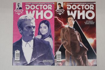 2 BBC Dr Who Comics
