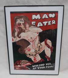 Margret Love Man Eater Print