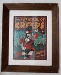 Margret Love 'The Carnival Of Creeps' Framed Print