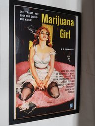 Marijuana Girl Poster