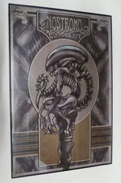 Alien Queen Art Nouveau Poster
