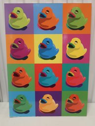 Pop Art Duck Poster