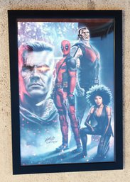 Marvel Deadpool Poster Artist Mike Caprotti