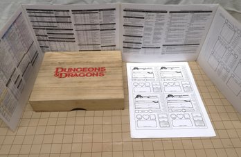 Dungeons And Dragons DND Wooden Box Set