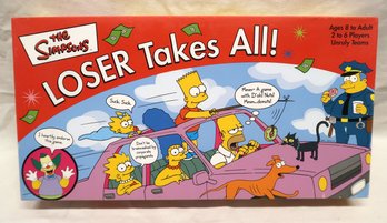 The Simpsons Loser Takes All Board Game