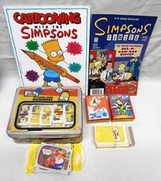 The Simpsons Collection Cartooning, Cards, And Dominoes