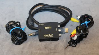 GANA MINI   HDMI2AV UP Scaler 1080P