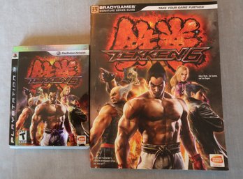 PS3 Tekken 6 Game With Book
