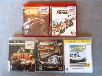 PS3 Games - Car Racing