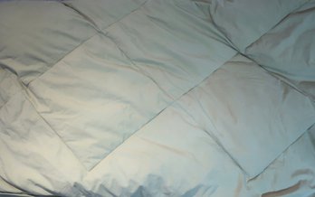 Company Store Down Comforter - Light Green