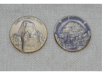 National Park Commemorative Bronze Coins