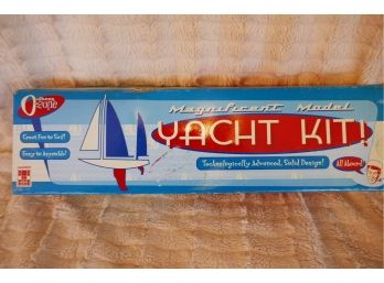 Wood Model Yacht Kit - New!