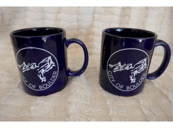 Set Of 2 City Of Boulder Public Works Mugs