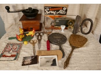 Mixed Lot Of Various Antique And Vintage Collectables