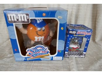 Two Collectable M&M Figures