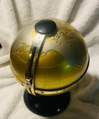 Mid Century Modern Globe Transister Radio Display Perfect Working Order