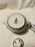 Royal Dolton English Translucent Pottery Tea Pot & Creamer Yorktown Pattern