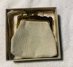 Vintage Whiting & Davis Beaded Purse New In Org. Box