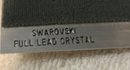 Two Pair Nordstrom Swarovski Full Lead Crystal Dangle Earrings New W/ Nordstrom Tags