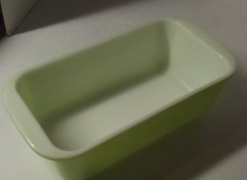 Vintage Pale Yellow Baking Dish Or Pan  For The Perfect Meat Loaf
