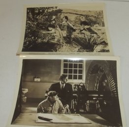 Two Hollywood Movie Promotional  8 X 10 Still Photos