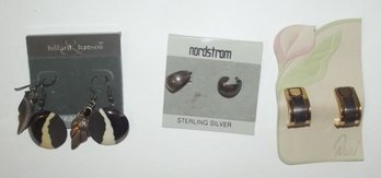 4 Sets Of Designer Earrings In Box & Brand New