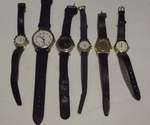 Six Vintage Ladies Womens Watches