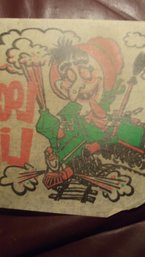 Vintage Loco Lil Hot Rod T Shirt Transfer Is Holly Grail Of A True Petro Head