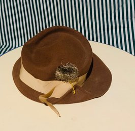 Woman's Brown Stetson Hat  Win The Box