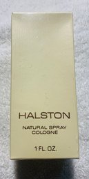 Halston Natural Spray Cologne NEW In Sealed Box