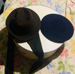 Two Womens Hats. Both New. A Tally Ho & A Beret