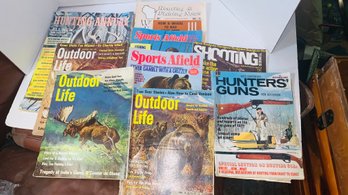 Vintage 1972 Magazines 9 In The Horde Outdoor Life Sports A Field Hunters Guns