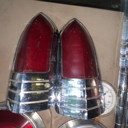 Unknown Automobile Tail Lights With Lenses