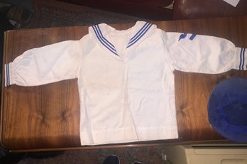 1937 Childrens' Sailor Dance Outfit So Cute & Stored Away For 85 Years