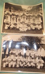 Cops Little League Baseball Photograph Aberdeen Wa. 1960's