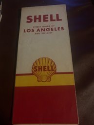 Shell Los  Angeles Road & Street Guide Mint