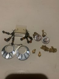 Group Of Assorted Vintage Earrings