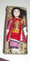 Doll 5 Inches Box Stamped Japan