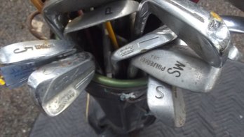 Assorted Golf Woods & Irons Taylor Made Titleist Ping Zing