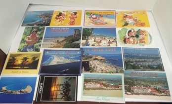 Nice Collection Of Hawaii San Diego Post Cards All New In Condition