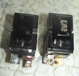 Still Seen In Homes Acrross The Country Bull Dog Push Button Circuit Breakers